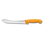 VICTORINOX Swibo mäsiarsky nôž oranžový / 21 cm / hladká čepeľ / rozšírená špička (5.8426.21)