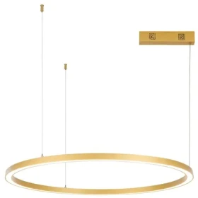 Immax NEO FINO NEW SMART zlatá / Závesné svietidlo / 1 kruh / 80cm / 60W / Zigbee 3.0 TUYA (07217L)