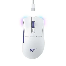 Havit MS966WB biela / Herná myš / bezdrôtová / optická / 7 tlačidiel / USB-C (MS966WB)