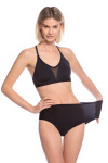 DÁMSKE MIDI NOHAVIČKY L-FIT6000MD-02 černá L/XXL