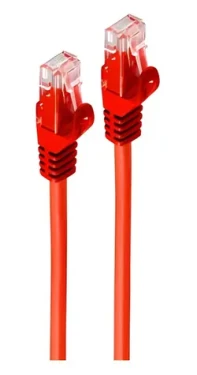 Shiverpeaks Cat7 U/UTP 5m červená / Patch kábel / RJ45-RJ45 / 600 MHz / 10 Gigabit Ethernet (BS08-35054)