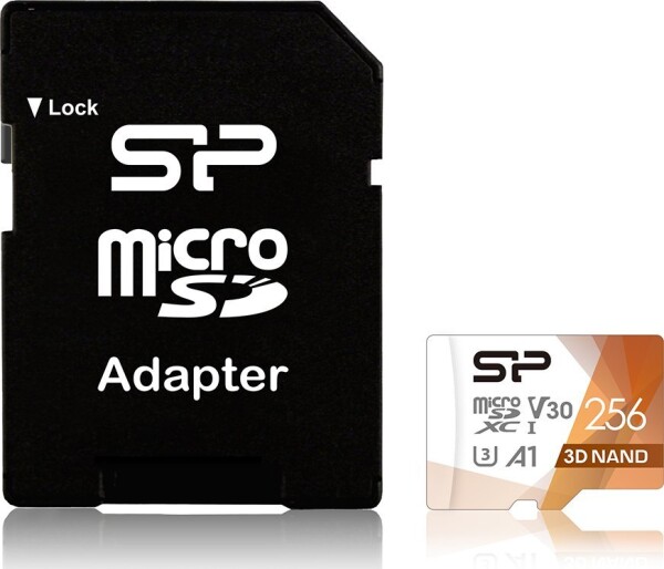 Silicon Power Superior Pro Colorful MicroSDXC 256 GB Class 10 UHS-I/U3 A1 V30 (SP256GBSTXDU3V20AB)