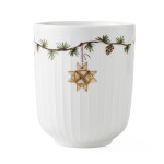 KÄHLER Porcelánový termo hrnček Hammershøi Christmas 300 ml