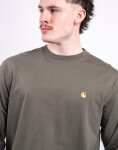 Carhartt WIP L/S Chase T-Shirt Leaf/Gold M
