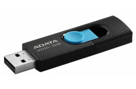 ADATA UV220 32GB čierno-modrá / Flash Disk / USB 2.0 (AUV220-32G-RBKBL)