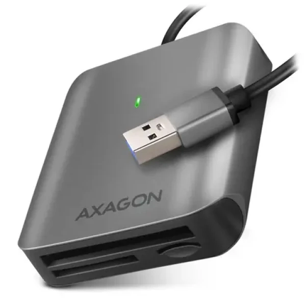 Axagon CRE-S3, USB-A 3.2 Gen 1 - SUPERSPEED čítačka kariet, 3-slot lun SD/microSD/CF, podpora UHS-II (CRE-S3)