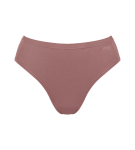Dámske bavlnené tričko GO Daily Tai - BROWN - dark beige 1141 - SLOGGI BROWN M