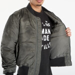 Bunda Alpha Industries MA-1 Distressed Vintage Green L