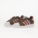 Topánky adidas Superstar II Kids Earth Strata/ Glow Pink/ Core Black 5