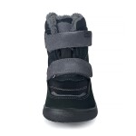 Detské zimné barefoot topánky PRO-tex NUT BLACK - 30