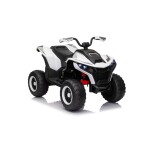 Mamido Detská elektrická štvorkolka Fast Wheel 4x4 biela