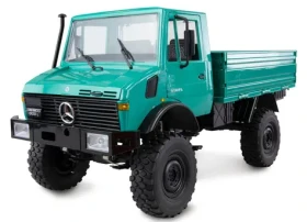 AMEWI RC auto Mercedes-Benz Unimog Advanced 4WD zelená