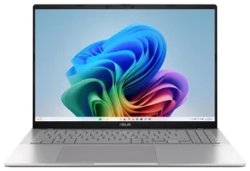 Asus Vivobook S16 strieborná / 16" WQXGA / Qualcomm Snapdragon X1-26-100 2.98GHz / 16GB / 1TB SSD / Qualcomm Adreno / W11H (S3607QA-PL019W)