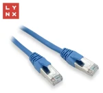 Lynx FTP patch kábel Cat5e modrý / Patch kábel / FTP / 0,5 m / balenie 10 ks (LX-FTP5E-0050-BLUE)