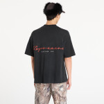 Tričko REPRESENT Chrome Flight T-Shirt UNISEX Stained Black XL