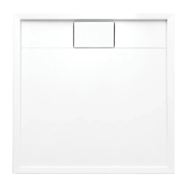 OMNIRES - BROOKLYN akrylátová sprchová vanička štvorec, 90 x 90 cm biela lesk /BP/ BROOKLYN90/KBP