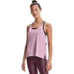 Dámske tielko 1360831 Knockout Mesh Back Tank FW21 - Under Armour XL melange-šedá