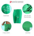 Cyklistické šortky Sesto Senso Thermo CL41 Green