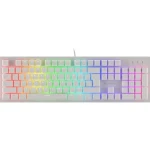 Genesis Thor 303 RGB Outemu Peach Silent biela / herná mechanická klávesnica / USB (NKG-1879)