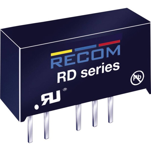 RECOM RD-0515D DC / DC menič napätia, DPS 5 V/DC 15 V/DC, -15 V/DC 66 mA 2 W Počet výstupov: 2 x; RD-0515D