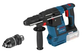 BOSCH GBH 18V-26 F Professional / Aku vŕtacie kladivo / 18V / SDS- PLUS / 4350 úderov-min / 2x 5,5 Ah / s odsávaním (061191000G)