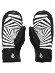 Volcom V.Co Nyle Mitt BLACK WHITE pánske palčiaky - L