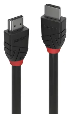 Lindy Black Line čierna / HDMI kábel / 10 m / HDMI 2.0 / 4K 30Hz (36468)