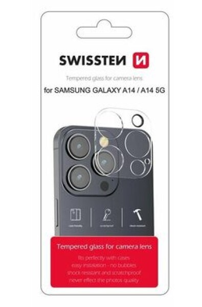 Swissten Ochranné sklo šošoviek fotoaparátu pre Samsung Galaxy A14/A14 5G (94500210)