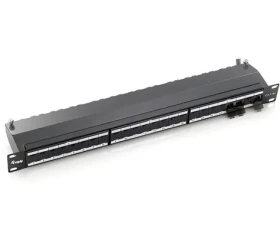 Equip Patchpanel / Patch panel / 24x RJ-45 / Cat6a FTP / 1U / 19" (326524)