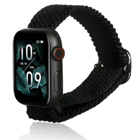 Beline Textile remienok pre Apple Watch čierna / Remienok / Textilné / Nastaviteľný / 38/40/41 mm