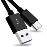 PremiumCord USB-C na USB-A čierny / Nabíjací kábel / 5A / USB 2.0 / 1m (ku31cp1bk)