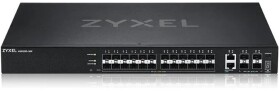 ZyXEL Zyxel XGS2220 Series XGS2220-30F - Switch - L3-Zugang, NebulaFLEX Cloud - managed - 24 x 100/1000 Base-X + 6 x 10 Gigabit (Uplink) - Desktop, an Rack montierbar