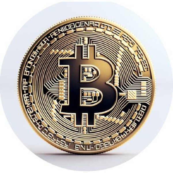 Jedlý papier Bitcoin 19,5 cm - PICTURE - PICTURE