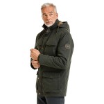 Bushman Pánska zateplená bunda Hayk, tmavozelená XL