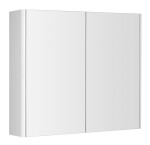 AQUALINE - DENEB galérka 80x70x18cm, biela mat DN080