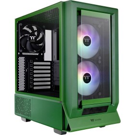 Thermaltake Ceres 350 MX tmavo zelená / E-ATX / 2x USB-A 3.0 / 1x USB-C 3.2 / 3x 140mm / bez zdroja / priehľadná bočnica (CA-1Z3-00MCWN-00)