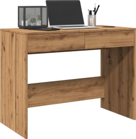 VidaXL Biurko, dub artisan, 101x50x76,5 cm, materiał drevopochodny