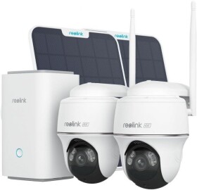 Reolink Reolink Home Hub Kit valvontajarjestelma, Home Hub + 2 x Argus PT Ultra aurinkopaneelilla