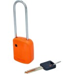 Závorový zámok, oranžový, kovový, 76 mm KS Tools 117.0219; 117.0219