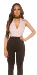 Sexy jumpsuit in business look black S