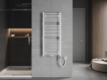 MEXEN/S - Ares radiátor + vykurovacia tyč 1200 x 500 mm, 600 W, biela W102-1200-500-2600-20