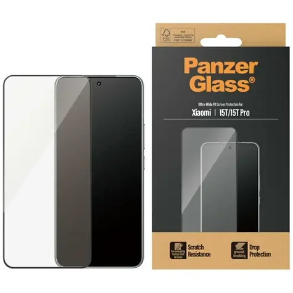 PanzerGlass Tvrdené sklo UWF pre XIAOMI 15T/15T Pre čierna (PG53614)