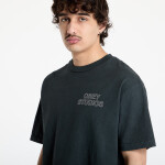 Tričko OBEY Studios Outline T-Shirt Pigment True Vintage Black S