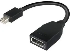 Lenovo 4X90L13971 / Redukcia / Mini DisplayPort (M) - DisplayPort (F) / Čierna (4X90L13971)