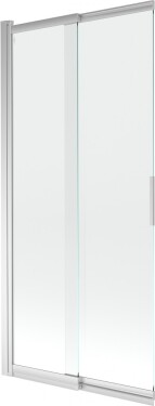 MEXEN - Fox 2-krídla posuvná vaňová zástena 85 x 150, transparent, chróm 891-085-002-01-00