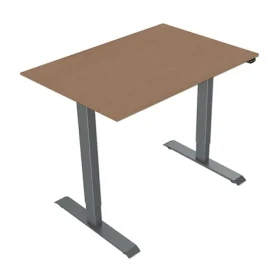 Neutralle MOKB75140ANN Pracovný stôl buk-šedá / elektricky nastaviteľná výška / 75x140cm / nosnosť 70kg (MOKB75140ANN)