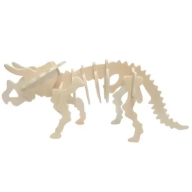 Woodcraft CONSTRUCTION Kit 3D puzzle Triceratops veľký