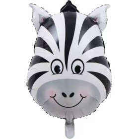 Fóliový balón zebra 63cm - Cakesicq - Cakesicq