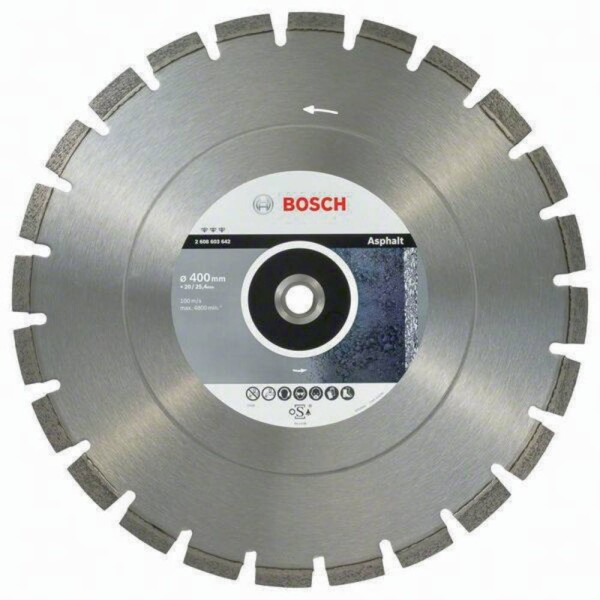 Bosch Accessories 2608603642 Best for Asphalt diamantový rezný kotúč Priemer 400 mm 1 ks; 2608603642