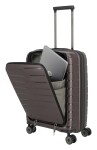 Palubný kufor na notebook Travelite Air Base 4w S Front pocket Coffee